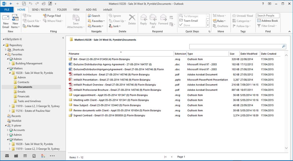 FileSystem Connector (FLS) Integrates Microsoft Outlook with network or cloud folder structures FileSystem store enables users to access network or could folders inside Outlook Support Drag & Drop