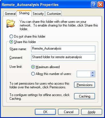 GeneMapper Software Version 4.1 Setting Up a Shared Folder (Remote Autoanalysis Only) IMPORTANT!