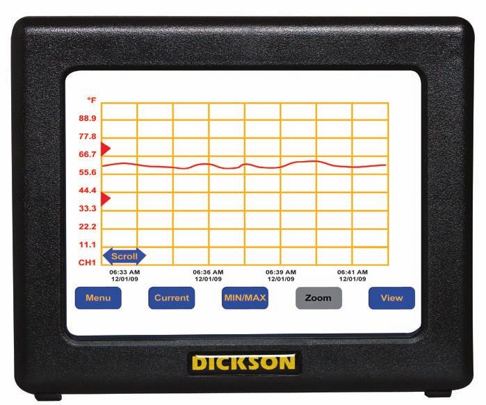 PAPERLESS RECORDER WITH TOUCHSCREEN INTERFACE Digital Graph Displays Trends Full control at your fingertips! Jumbo 4.1 x 5.
