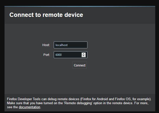 11.17. Connect Remote Device IceDragon lets you debug code remotely that is run in other browser.
