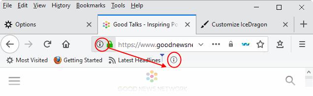 Click the 'Done' button or close the tab The new toolbar will immediately appear below the address bar Add bookmarks to the bookmarks toolbar Open the web page to be added to the bookmarks toolbar