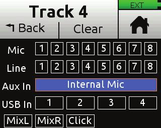 User Guide Track Names You can edit a song s individual track names from its associated Channel screen.