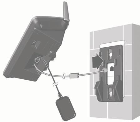 Unplug the power adapter from the power outlet. Unplug the telephone line cord from the wall jack (or DSL filter).