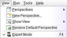 RapidMiner GUI Perspectives Design Perspective: is the central RapidMiner perspective where all analysis processes are created and managed Result Perspective: If a process supplies results then