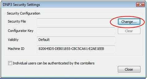 26 Click the Close button. Test the communications as done in the Test DNP3 Secure Authentication 19 topic of the Using Default Key for SCADAPack E Configurator 13 example. 5.
