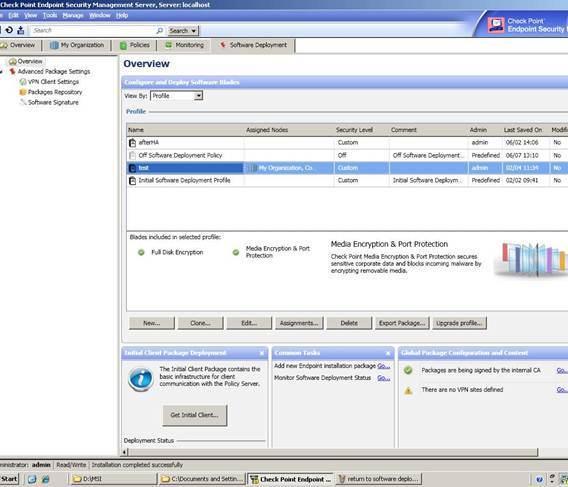 Importing New Client MSI Files and Upgrading Profiles 7.
