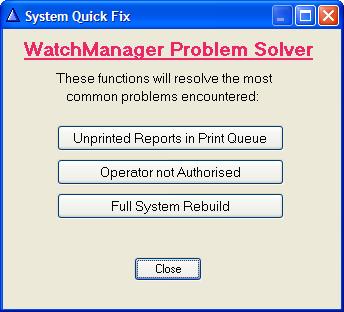 Repair Function 6 With any computer system that operates 24 hours a day, things are bound to go wrong somewhere along the line and when they do, you want to be able to rectify the problem as quickly