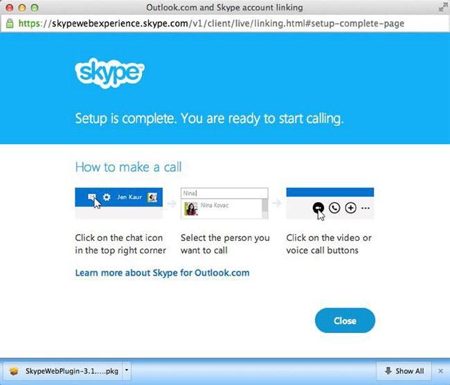 CHAPTER 12: Skype on Office 365, Outlook.com and Lync 207 Figure 12-2. Outlook.com completed setup Either complementary to or, instead of, an Outlook.com email address you can set up Outlook.