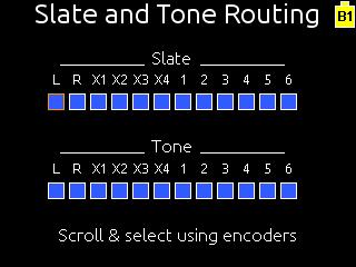 Slate Mic and Tone Oscillator The 3-position Mic / Tone Switch controls both the slate microphone and the tone oscillator.