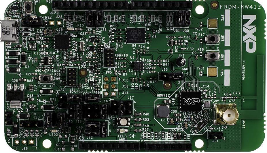 Internal Balun RF regulatory certified Serial Flash for OTA firmware upgrades On board NXP FXOS8700CQ digital sensor, 3D