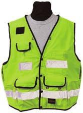 ANSI/ISEA CLASS 2 SAFETY UTILITY VESTS 8068-Series Safety Utility Vest Designed to meet ANSI/ISEA Class 2 Standards `Durable fluorescent fabric is constructed of 100% polyester for softness, comfort,