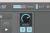 Tutorials Mixing In a Second Track Above, the channel fader should be raised on channel A: The channel meter (the vertical bar of LEDs along the channel fader, see picture above) should show some