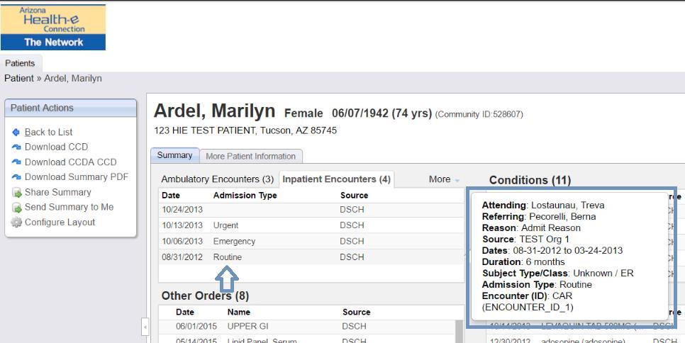 Figure 3.5 If you would like to see even more data, the second method is to click on any report/result name.