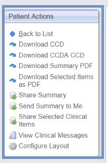 Downloading a Report The following actions are available using buttons at the top of the Laboratories pop-up window.