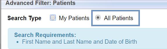 allowing the user to look up patient records using additional unique identifiers. Figure 2.