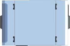 Standards: Installation dimensions to IEC 6097--00 Top view H/W/D: Outer dimensions h/w/d: Usable installation dimensions E/F: Wall-mounting dimensions (Dimensions: see Order Information) Delivery: