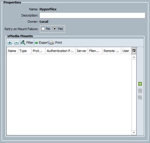 Design Elements Figure 46 Cisco UCS vmedia Policy Cisco UCS Service Profile Templates Cisco UCS Manager has a feature to configure service profile templates, which can be used to simplify and speed