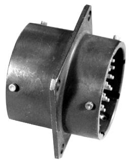 he eries is a modification of the, providing special shells with a wide mounting flange for back panel mounting.
