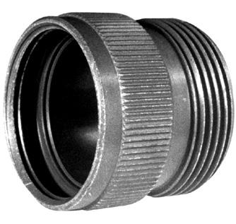 eneral duty; back shell is threaded for conduit attachment of 3057 cable clamp () eneral duty, with strain relief clamp for cable or wire bundle support ressurized receptacle; less than 1 cu. in.