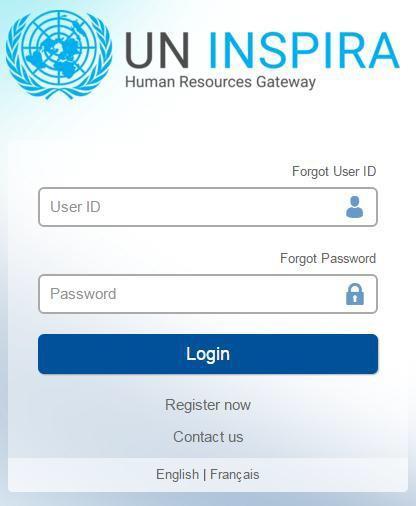 Getting started LOGGING IN TO INSPIRA FOR THE FIRST TIME a. Please select Google Chrome or Mozilla Firefox as your web browser, as Internet Explorer 9 does not support this application. b. Go to https://inspira.