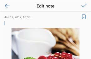 Calendar and Notepad Sharing events You can share events with your contacts. 1 Open Calendar. 2 Open the event that you want to share and touch.