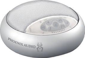 Phoenix Audio Spider (MT505) PHOENIX AUDIO SPIDER (MT505) is a conference phone that delivers top class performance accompanied by unmatched versatility to make it a perfect audio device for your