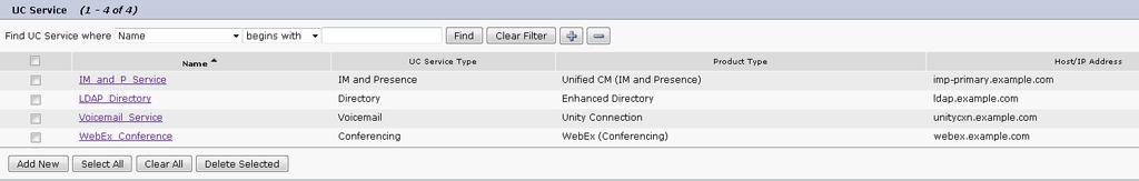 Cisco Jabber Deployment: Administrator Tasks Provision UC Services Administrators should prepare for service discovery configure UC services, assign to service profile(s), and associate profile(s) to