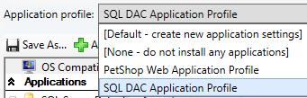 Select the first SQL Server Data workspace, and review the settings in the details pane.