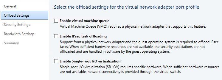 7. On the Network configuration page, under Network sites, select Contoso LAN_0, click the box for Enable Hyper-V Network Virtualization, and then click Next. 8.
