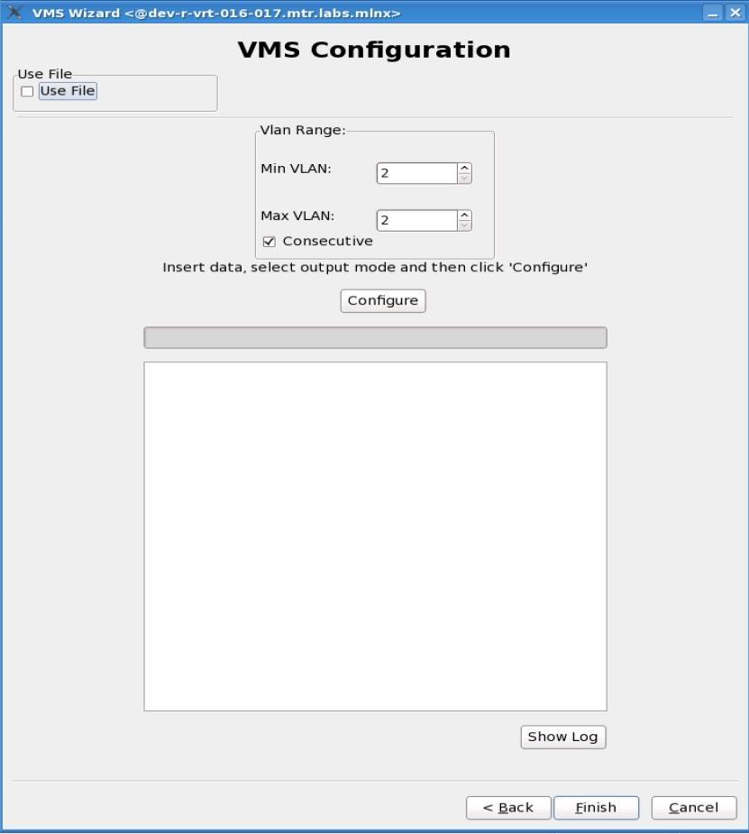 Mellanox VMS Wizard 1.0.5 User Manual Rev 1.0 7.7.2 MSTP Protocol If MSTP protocol is selected, the following page may appear. Figure 13 - MSTP VMS Configuration Page 1.