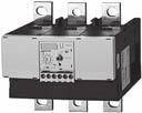 RESET Switch position indicator TEST function and self-monitoring Size Contactor 4) Set current value of the inverse-time delayed overload trip Screw Terminal Order Number Spring Loaded Terminal