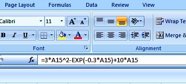 Excel Formulas In Excel, a formula expresses dependency of one cell on others in the worksheet.