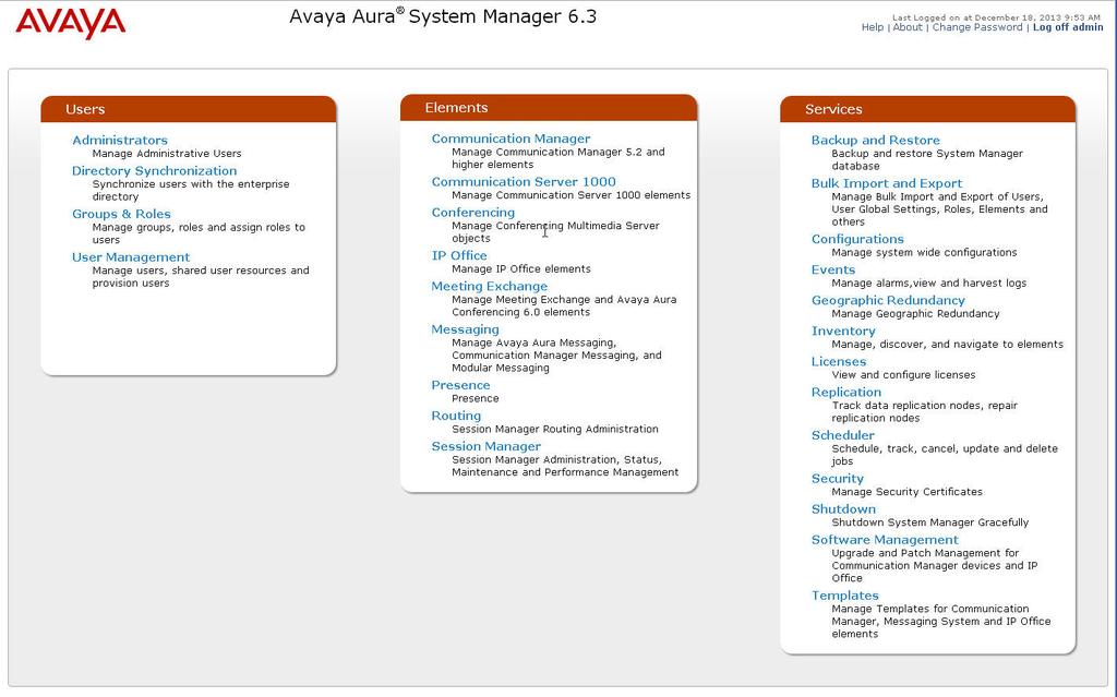 6. Configure Avaya Aura Session Manager This section provides the procedures for configuring Session Manager as provisioned at Site 1 in the reference configuration.
