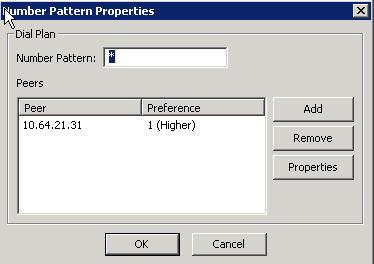 Step Description 10. Number Pattern Properties On the Number Pattern Properties screen, configure as follows: Number Pattern Set this field to the pattern to match.