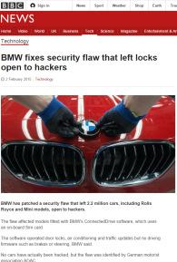 Recent issues From Wired online How Hackable Is Your Car?