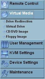5.2 Virtual Media The IP-KVM provides a powerful capability called Virtual Media (or Virtual Disk).