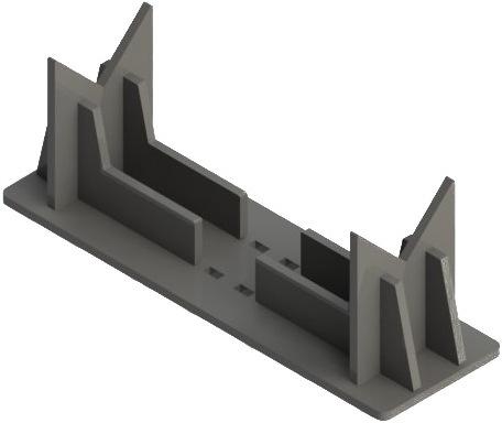 4.2. A Catadioptric Extension for RGB-D Cameras 77 2x 4x Figure 4.5: The CAD model of the mirror mount for an ASUS Xtion PRO Live. The model is available online 1.