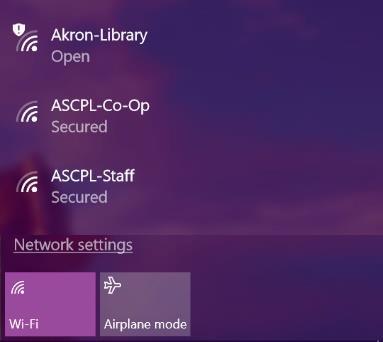 To connect to a network, left click on the wireless icon and choose Connect to a network.