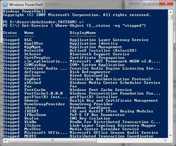 10: PowerShell v2 Windows PowerShell (Figure P) is a command-line shell interface and scripting tool that makes it easier for Windows administrators to automate tasks using cmdlets, which are