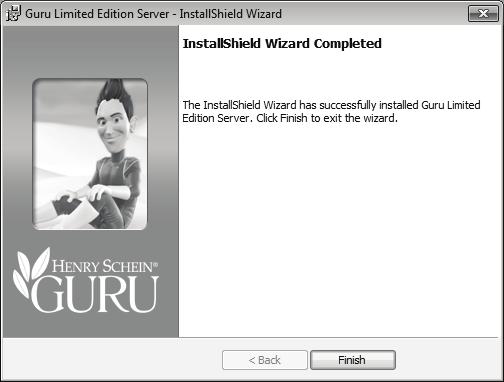The InstallShield Wizard Complete screen appears when the install is finished
