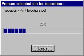 5-3 Imposition window Imposition window NOTE: The imposition feature is not supported for PCL jobs.