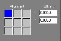 6-11 Imposition settings Alignment and Offsets The Alignment and Offsets settings are enabled when you choose Custom from the Scale Mode menu in Mixed Page mode.