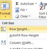 To select multiple columns rows, hold down the Ctrl key and click in the column row heading you want to select.