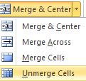 To do this, select the cells you want to merge, click on the Home tab and click on the Merge & Centre button in the Alignment group.
