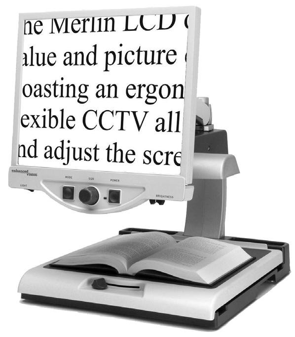 Transformer Transformer is the most flexible and portable solution for reading, writing and viewing magnified images at any distance.