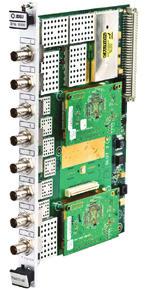 The headend stealth modem (HSM1000) works in combination with the HCU200 and HCU1500 chassis to deliver upstream spectrum traces captured by PathTrak to SDA and DSAM users out on the HFC plant.