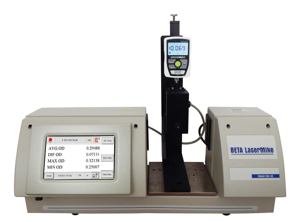 Force Gauge (GA5005-0013) For precision ID, OD, and Wall Thickness measurements on thin-wall