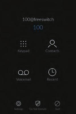 Chapter 3: FreeSwitch Configuration Quick Provisioning Guide If configuration was successful, the UniFi VoIP Phone s Dialer screen will