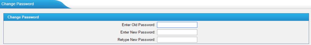 Figure 3-9 Password Settings 3.3.2 Date and Time Set the date and time for TB200/400.