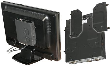 2 The Half-Size Mini-PCI-Express slot is intended for Wireless LAN adapter cards (e.g. the Shuttle Accessory WLN-S or WLN-P) as shown in the picture on the right. The M.